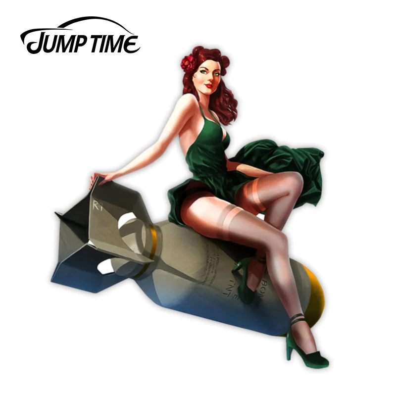 JumpTime 13 см x 11 3 винтажные гоночные инструменты для девочек виниловая наклейка
