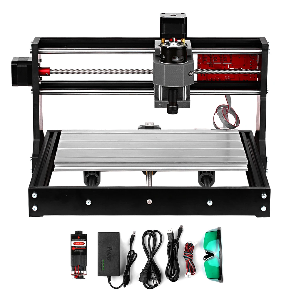 CNC 3018 Pro GRBL Control DIY Mini CNC Machine 3 Axis Pcb Milling Machine Wood Router Engraver with Offline Controller
CNC 3018 Pro GRBL Control DIY Mini CNC Machine 3 Axis Pcb Milling Machine Wood Router Engraver with Offline Controller