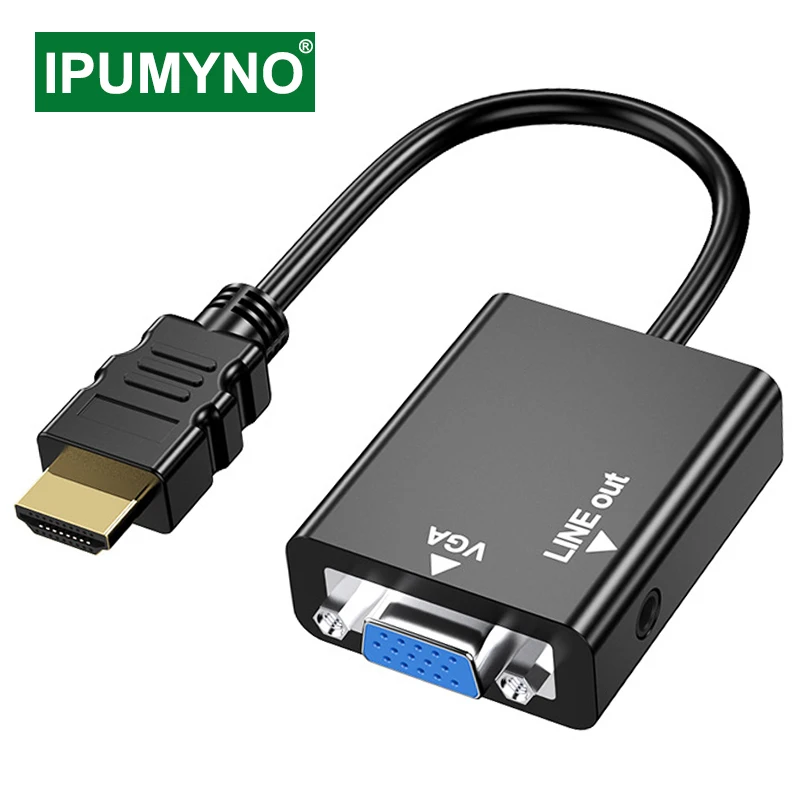 HDMI-compatible to Vga Cable Splitter Speaker Tv Box Converter Projector Extender Display Port Television Adapter Audio Pc 
HDMI-compatible to Vga Cable Splitter Speaker Tv Box Converter Projector Extender Display Port Television Adapter Audio Pc
