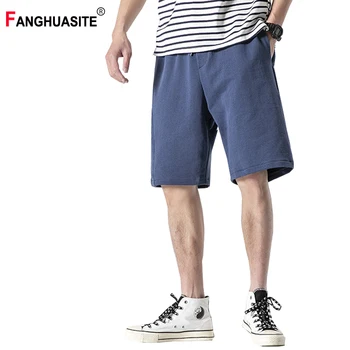 Summer High-Quality Cotton Men's Shorts Solid Color Soft Comfortable Loose Five-Point Pants New Straight Casual Shorts HK20163
Summer High-Quality Cotton Men's Shorts Solid Color Soft Comfortable Loose Five-Point Pants New Straight Casual Shorts HK20163