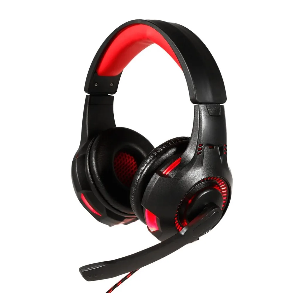 Gaming Headset with Mic-Sound Clarity Noise Reduction Headphone LED Lights for Computer Game for PS4/XBOX-ONE
Gaming Headset with Mic-Sound Clarity Noise Reduction Headphone LED Lights for Computer Game for PS4/XBOX-ONE