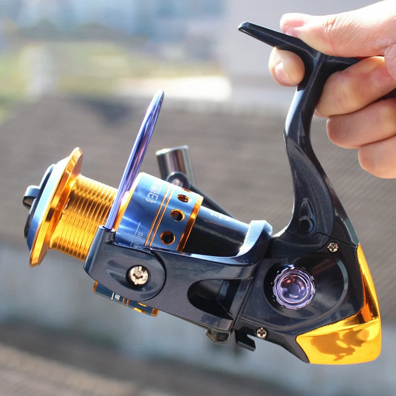 Fishing Reel All Metal 11BB Spool Spinning Reel 5.2:1 Gear Ratio 8KG Max Drag Fishing for Saltwater Spinning Wheel Fishing Pesca
Fishing Reel All Metal 11BB Spool Spinning Reel 5.2:1 Gear Ratio 8KG Max Drag Fishing for Saltwater Spinning Wheel Fishing Pesca