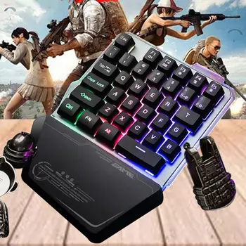 2020 New G40 One-Handed RGB Mechanical 35-Key Mini Gaming Keyboard RGB LED Backlit Keyboard for Tablet PC Computers High Quality
2020 New G40 One-Handed RGB Mechanical 35-Key Mini Gaming Keyboard RGB LED Backlit Keyboard for Tablet PC Computers High Quality