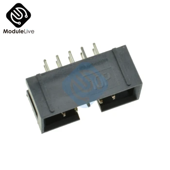 10PCS 2.54mm 2x5 Pin 10 Pin Straight Male Shrouded header IDC Socket NEW 2.54 MM
10PCS 2.54mm 2x5 Pin 10 Pin Straight Male Shrouded header IDC Socket NEW 2.54 MM