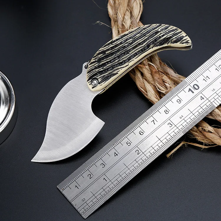 120mm Knives 57HRC Folding Tactical Knife Portable Pocket Knives Utility Leaf-shaped Survival Hunting Rescue Tools Knife
120mm Knives 57HRC Folding Tactical Knife Portable Pocket Knives Utility Leaf-shaped Survival Hunting Rescue Tools Knife