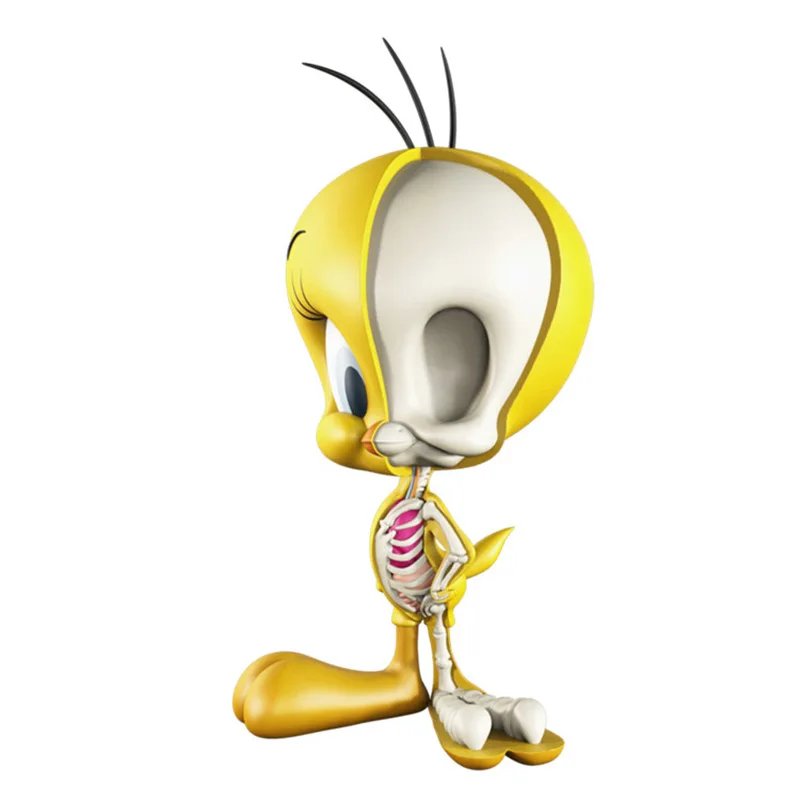 1Pc 12cm Art Canary 4d Xxray Master Dissected Mighty Jaxx Jason Freeny Plastic Action figures Crafts Home Decoration Collectable
1Pc 12cm Art Canary 4d Xxray Master Dissected Mighty Jaxx Jason Freeny Plastic Action figures Crafts Home Decoration Collectable