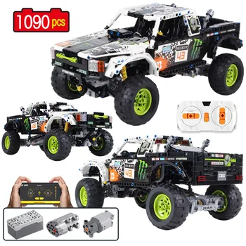 1090Pcs City Off Road Vehicle Model Building Block Technic SUV RC/non-RC Racing Car Bricks Toys for Children gifts
1090Pcs City Off Road Vehicle Model Building Block Technic SUV RC/non-RC Racing Car Bricks Toys for Children gifts