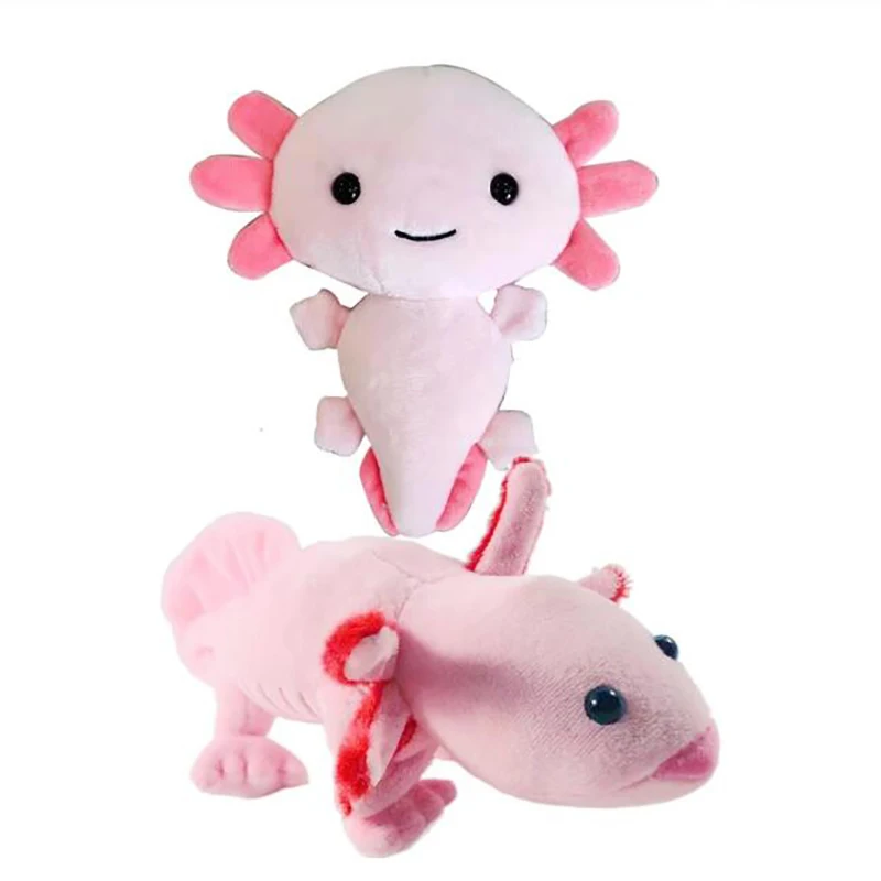 

Axolotl Plush Toy Kawaii Animal Axolotl Plushies Figure Doll Toy Cartoon Pink Axolotl Stuffed Doll 20cm Gifts For Kids Girls