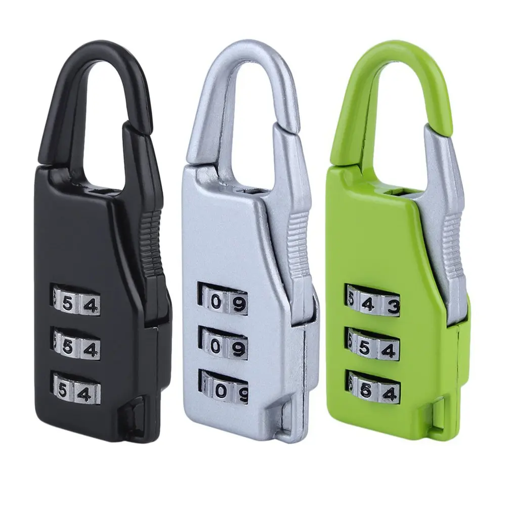 1pcs Security 3 Combination Travel Suitcase Luggage Bag Code Lock Zipper Padlock Jewelry Boxes Tool Chests zinc alloy New
1pcs Security 3 Combination Travel Suitcase Luggage Bag Code Lock Zipper Padlock Jewelry Boxes Tool Chests zinc alloy New