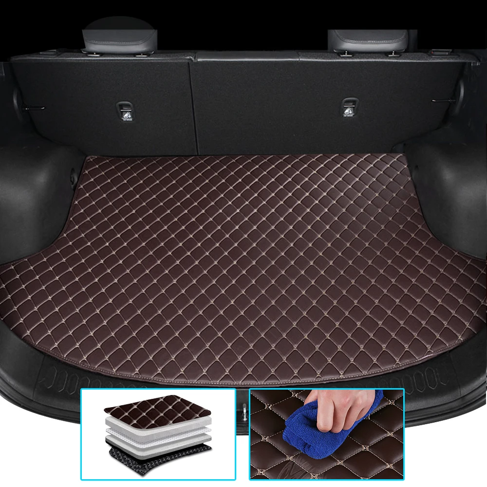 Custom Car Trunk Mat For GREELY Emgrand EC7 LC X7 GX7 Leather Non-Slip Waterproof Auto Carpet Rug 14 Colors Car Accessories
Custom Car Trunk Mat For GREELY Emgrand EC7 LC X7 GX7 Leather Non-Slip Waterproof Auto Carpet Rug 14 Colors Car Accessories