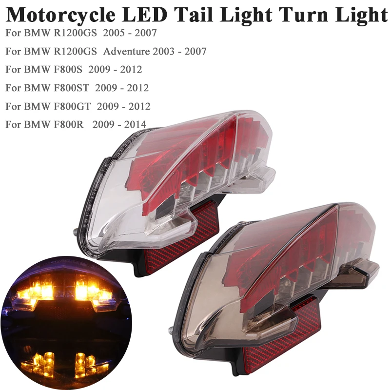For BMW F650 F650GS F650ST F800S F800ST R1200GS Adventure Motorcycle LED Rear Turn Tail Light LED Brake Stop Lamp
For BMW F650 F650GS F650ST F800S F800ST R1200GS Adventure Motorcycle LED Rear Turn Tail Light LED Brake Stop Lamp