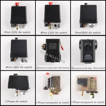 Air Compressor Accessories Air Pressure Switch Air Pump Switch Automatic Pressure Controller Air Compressor Starter
Air Compressor Accessories Air Pressure Switch Air Pump Switch Automatic Pressure Controller Air Compressor Starter