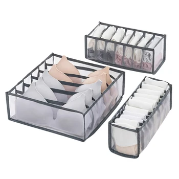 3 Pcs Underwear Storage Bag Socks Bra Drawer Organizer Drawer Compartment Storage Box
3 Pcs Underwear Storage Bag Socks Bra Drawer Organizer Drawer Compartment Storage Box