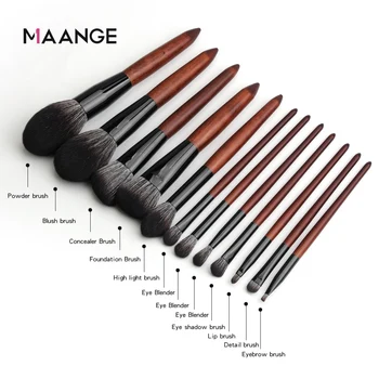 MAANGE 11/12Pcs High Quality Makeup Brush Set Foundation Powder Blending Shadow Bend Eye Liner Base Cosmetic Brushes Maquiagem
MAANGE 11/12Pcs High Quality Makeup Brush Set Foundation Powder Blending Shadow Bend Eye Liner Base Cosmetic Brushes Maquiagem
