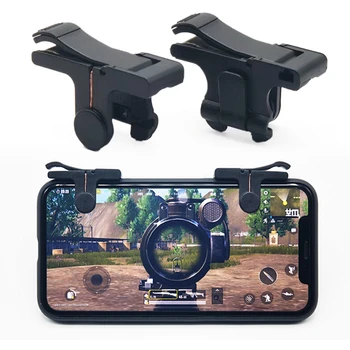 1 Pair Phone Mobile Gaming Handle for L1R1 Shooter Controller PUBG Game 
1 Pair Phone Mobile Gaming Handle for L1R1 Shooter Controller PUBG Game
