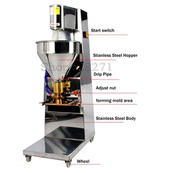 High Efficiency Chicken Meat Ball Maker Forming Making 280 Ball / Min Commercial Fish Meatball Machine for Sale
High Efficiency Chicken Meat Ball Maker Forming Making 280 Ball / Min Commercial Fish Meatball Machine for Sale