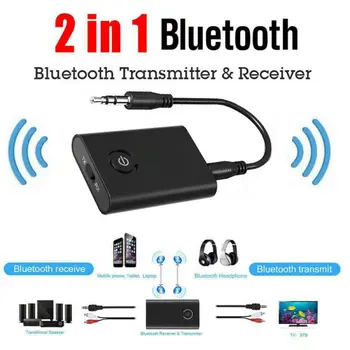 Wireless Bluetooth V5.0 Transmitter Receiver Audio 3.5mm Jack Aux Adapter Audio Cable For Speaker
Wireless Bluetooth V5.0 Transmitter Receiver Audio 3.5mm Jack Aux Adapter Audio Cable For Speaker