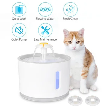 2.4L Automatic Dog Cat Water Fountain Pet LED Night Light Pet Drinking Dispenser Filter Bowl Healthy Ultra Quiet Pet Fountain
2.4L Automatic Dog Cat Water Fountain Pet LED Night Light Pet Drinking Dispenser Filter Bowl Healthy Ultra Quiet Pet Fountain