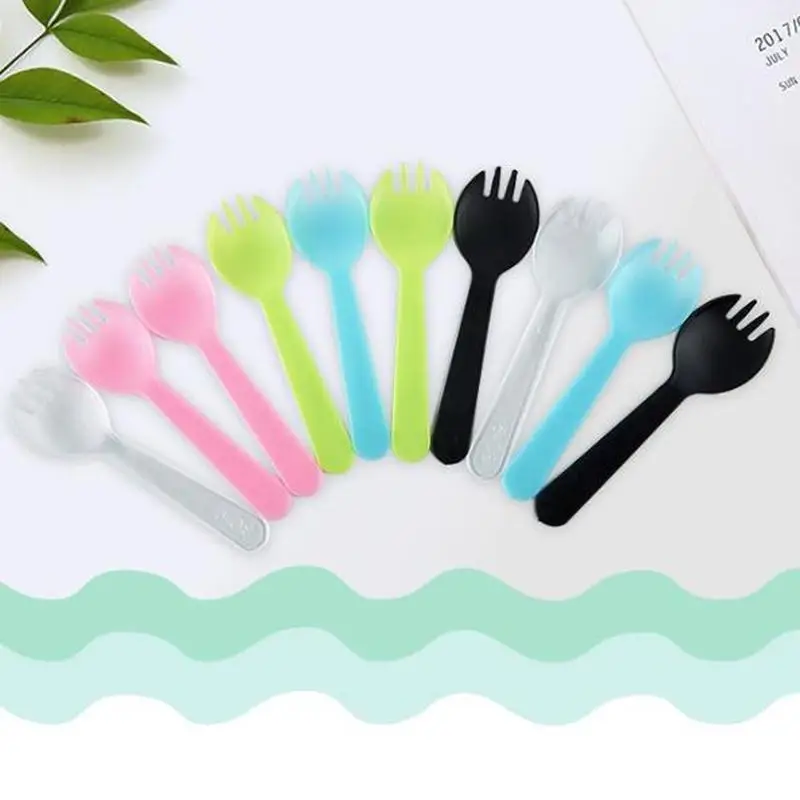 1000PC Disposable Spoon Fork Spoon Individually Packed Ice Cream Plastic Small Fork Spoon Thickened Cake Dessert Spoon
1000PC Disposable Spoon Fork Spoon Individually Packed Ice Cream Plastic Small Fork Spoon Thickened Cake Dessert Spoon