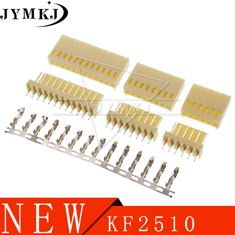 50pcs/lot KF2510 2p 3p 4P 5P 6 pin -10 pin 2.54mm Pitch Terminal Housing Pin Header Connector Adaptor header Terminal
50pcs/lot KF2510 2p 3p 4P 5P 6 pin -10 pin 2.54mm Pitch Terminal Housing Pin Header Connector Adaptor header Terminal