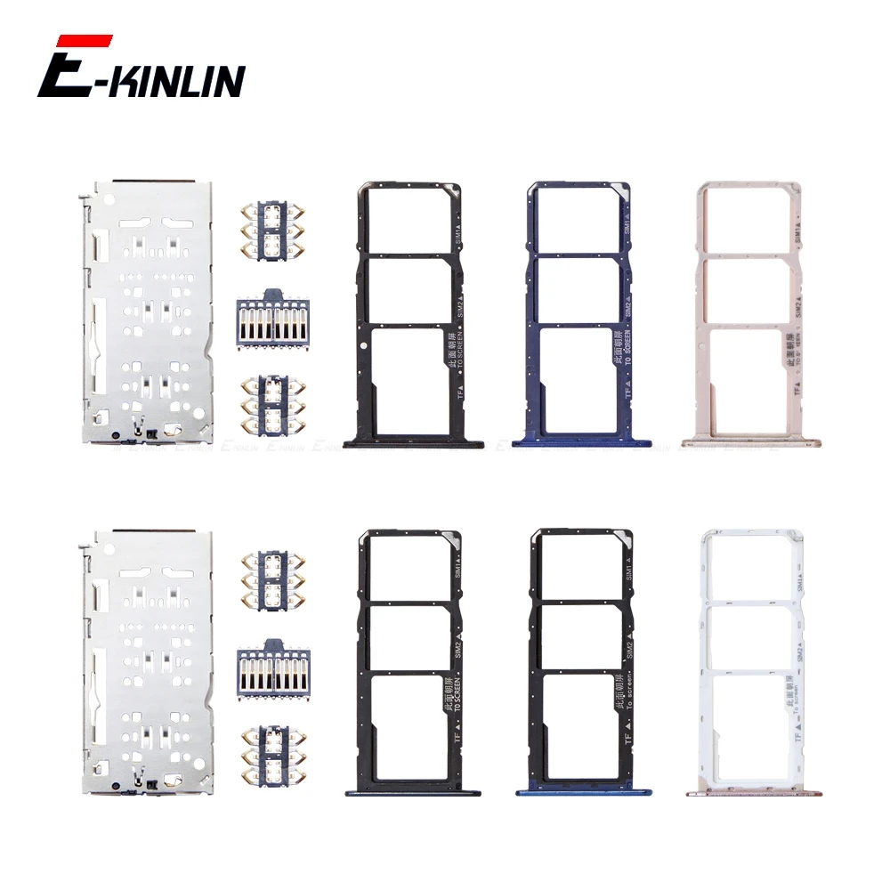 Sim Card / Micro SD Card Tray Socket Holder Slot Container Connector Adapter Reader Replacement Parts For HuaWei Honor 7A Pro
Sim Card / Micro SD Card Tray Socket Holder Slot Container Connector Adapter Reader Replacement Parts For HuaWei Honor 7A Pro