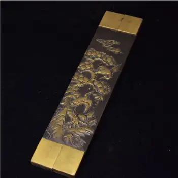 COPPER STATUE Four treasures of antique study: copper, solid solid copper, brass, year after year, a collection of paper presser
COPPER STATUE Four treasures of antique study: copper, solid solid copper, brass, year after year, a collection of paper presser