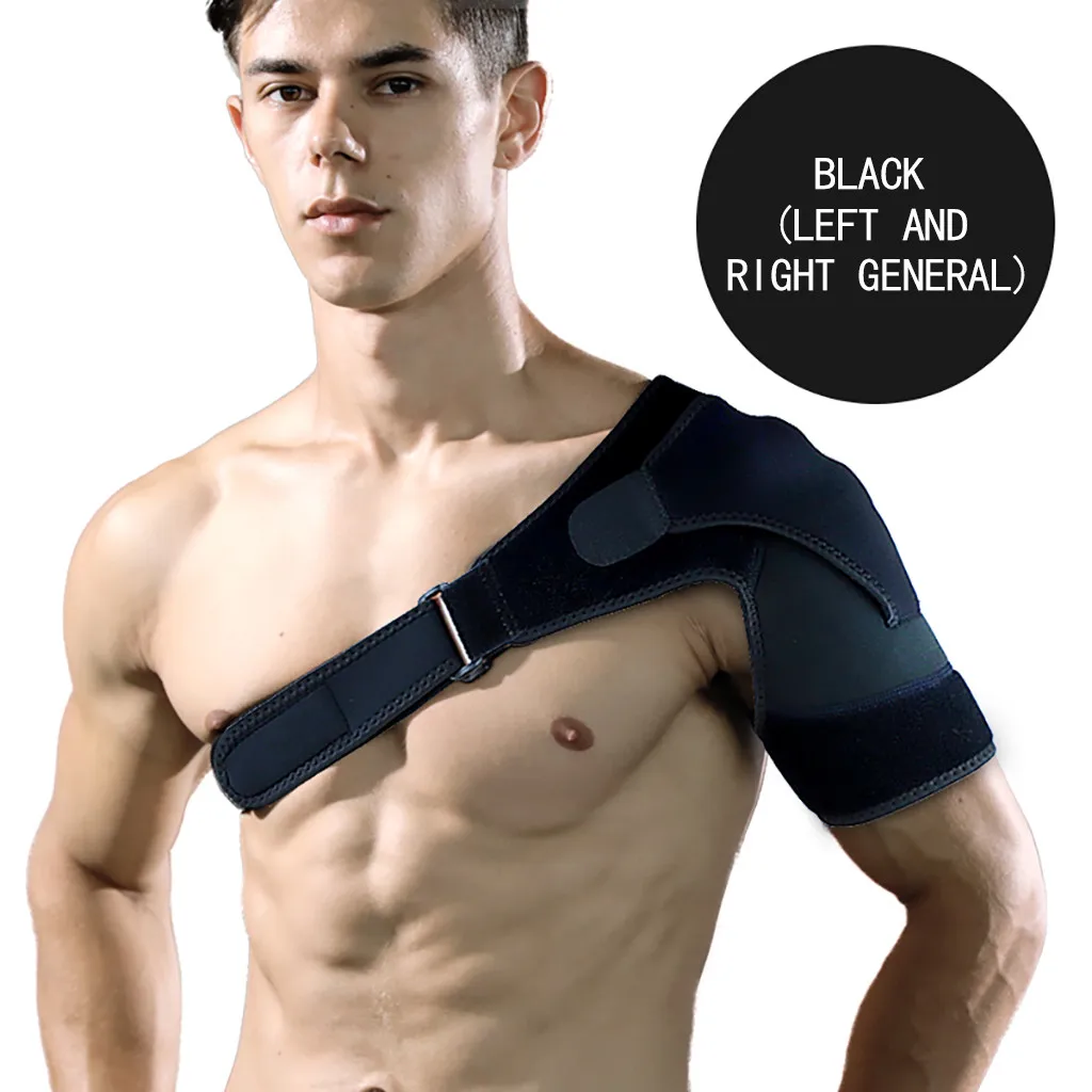 1 PC Left/Right Shoulder Brace Adjustable Shoulder Support With Pressure Pad for Injury Prevention, Sprain,Soreness,Tendinitis
1 PC Left/Right Shoulder Brace Adjustable Shoulder Support With Pressure Pad for Injury Prevention, Sprain,Soreness,Tendinitis