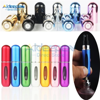 Portable 5ml Mini Refillable Perfume Bottle With Spray Scent Pump Empty Cosmetic Containers Spray Atomizer Bottle For Travel
Portable 5ml Mini Refillable Perfume Bottle With Spray Scent Pump Empty Cosmetic Containers Spray Atomizer Bottle For Travel