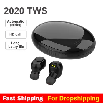 New TWS Gaming Headsets Wireless Headphone Bluetooth 5.0 Earphones 9D Stereo Sports Waterproof Earbuds With Microphone
New TWS Gaming Headsets Wireless Headphone Bluetooth 5.0 Earphones 9D Stereo Sports Waterproof Earbuds With Microphone