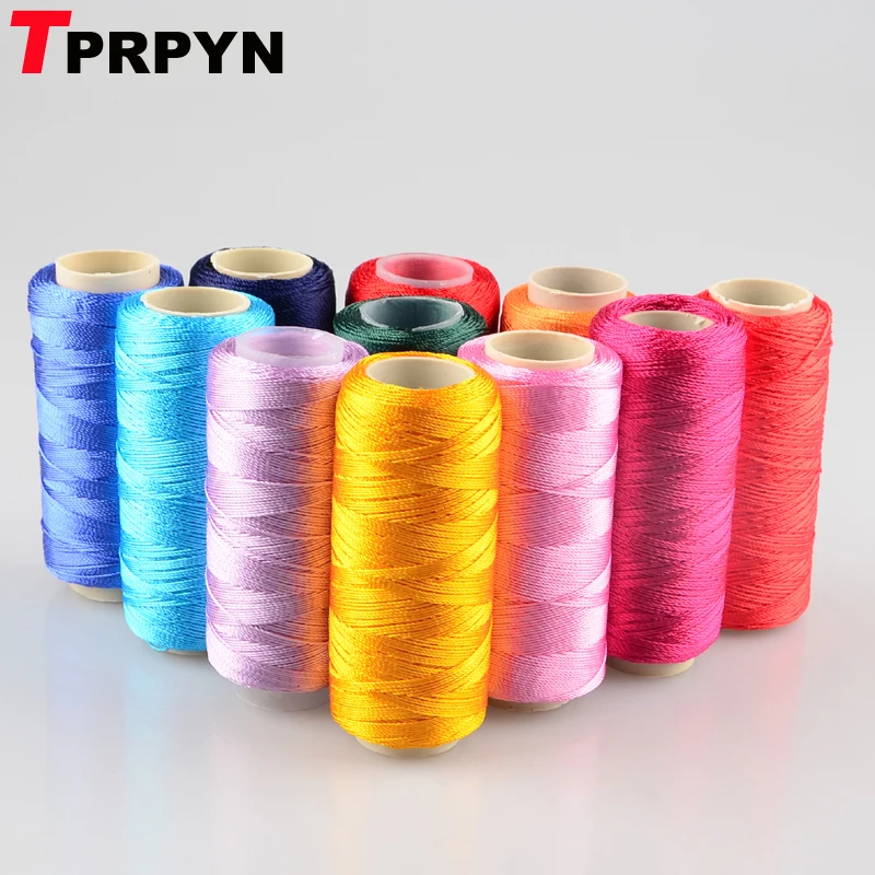 TPRPYN 1 шт. = 50 г 150 м вязальная пряжа из вискозы для вязания крючком нитки вышивания