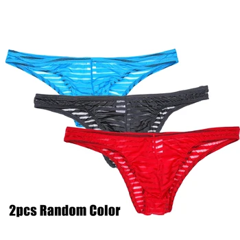1/2pcs Men's Sexy Low Rise Jock Strap Briefs Thong U-Bulge G-String T-Back Low Waist Ice Silk Breathable Sexy Men's Triangle
1/2pcs Men's Sexy Low Rise Jock Strap Briefs Thong U-Bulge G-String T-Back Low Waist Ice Silk Breathable Sexy Men's Triangle