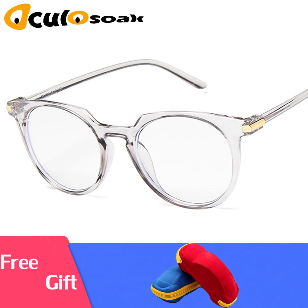 2019 Eyeglasses Frame Retro Anti-Blu-ray Round Frame Wild Literary Computer Glasses Simple Glasses Sexy Woman with box
2019 Eyeglasses Frame Retro Anti-Blu-ray Round Frame Wild Literary Computer Glasses Simple Glasses Sexy Woman with box