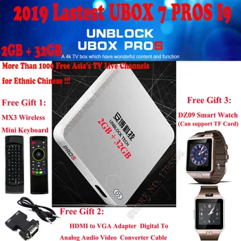 2019 New IPTV UNBLOCK UBOX 7 Gen.7 PROS I9 2GB 32GB & UBOX 6 PRO2 I950 1GB 16GB & UBOX 4 C800 Plus 8GB Android Smart TV Box IPTV
2019 New IPTV UNBLOCK UBOX 7 Gen.7 PROS I9 2GB 32GB & UBOX 6 PRO2 I950 1GB 16GB & UBOX 4 C800 Plus 8GB Android Smart TV Box IPTV