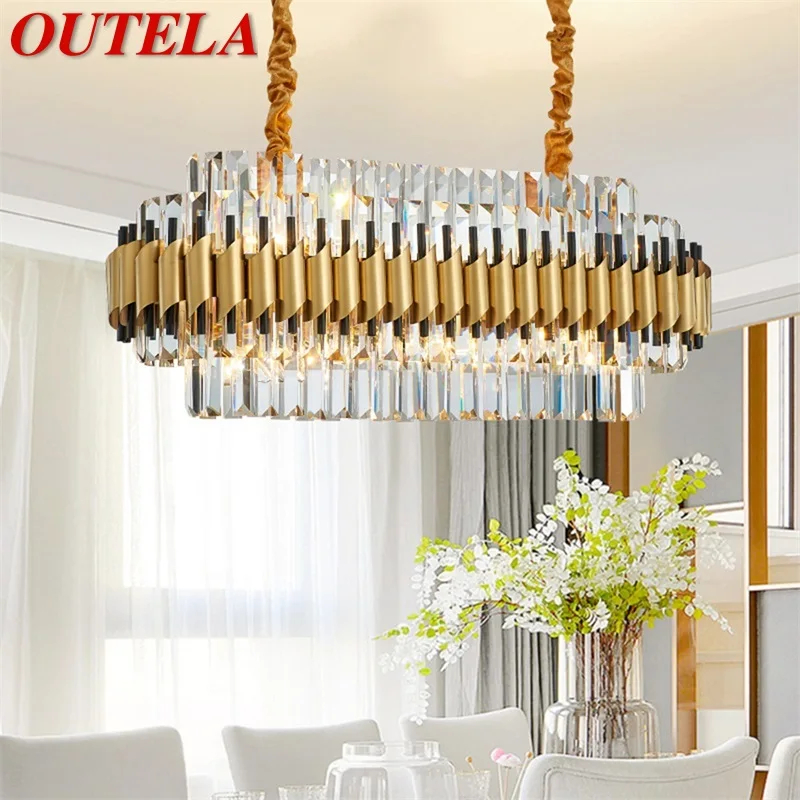 OUTELA Luxury Chandelier Crystal Modern LED Lighting Creative Decorative Fixtures For Living Room Dining Room Villa Duplex
OUTELA Luxury Chandelier Crystal Modern LED Lighting Creative Decorative Fixtures For Living Room Dining Room Villa Duplex