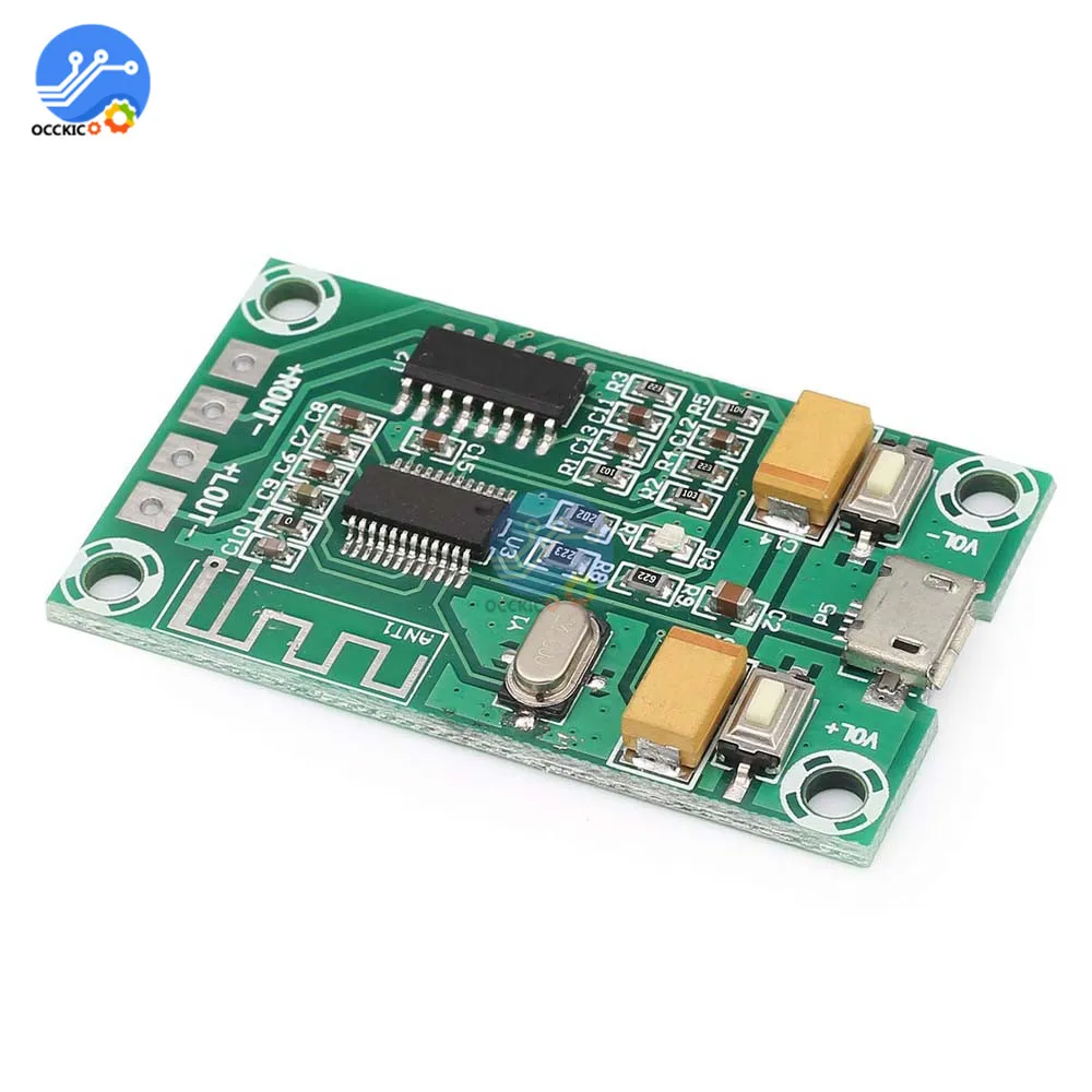 PAM8403 Bluetooth Amplifier Board 3W+3W Dual 2 Channel Class D Digital Amplifier Module Bluetooth 5V Sound System
PAM8403 Bluetooth Amplifier Board 3W+3W Dual 2 Channel Class D Digital Amplifier Module Bluetooth 5V Sound System