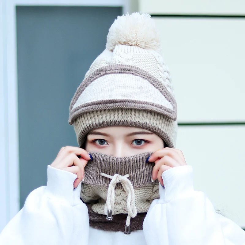 Yo-Young 3 PCS Winter Hats For Women Knitted Skullies Beanies Hat Female Warm Scarf Cap Mask Casual Balaclava Mask Gorras Bonnet
Yo-Young 3 PCS Winter Hats For Women Knitted Skullies Beanies Hat Female Warm Scarf Cap Mask Casual Balaclava Mask Gorras Bonnet