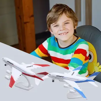 23cm Simulation Alloy Airbus A380 Models Pull Back Plane with Display Stand Music Lighting Airplane Model Children Toys
23cm Simulation Alloy Airbus A380 Models Pull Back Plane with Display Stand Music Lighting Airplane Model Children Toys