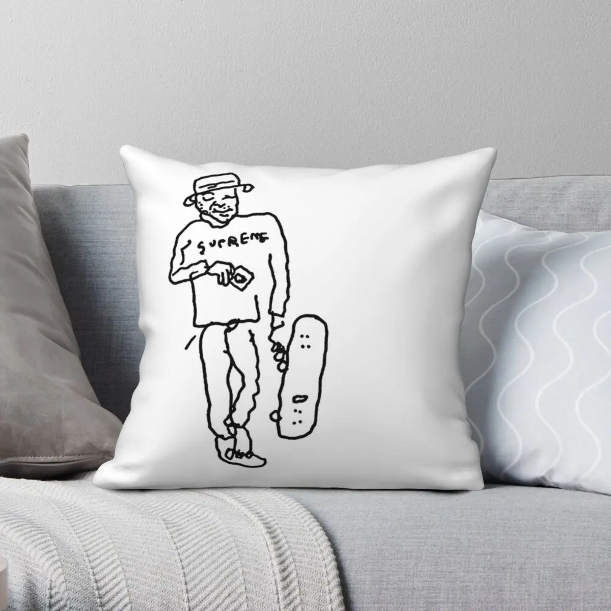 Mark Gonzales' Sketch Pillowcase Polyester Linen Velvet Creative Zip Decor Throw Pillow Case Car Cushion Case
Mark Gonzales' Sketch Pillowcase Polyester Linen Velvet Creative Zip Decor Throw Pillow Case Car Cushion Case