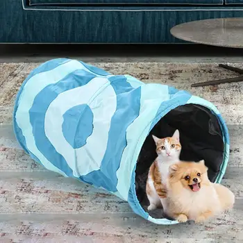 Pet Cat Tunnel Toy Double Layer Bite Resistant Folding Washable Small Animal Roller Tube Kitten Interactive Supplies
Pet Cat Tunnel Toy Double Layer Bite Resistant Folding Washable Small Animal Roller Tube Kitten Interactive Supplies