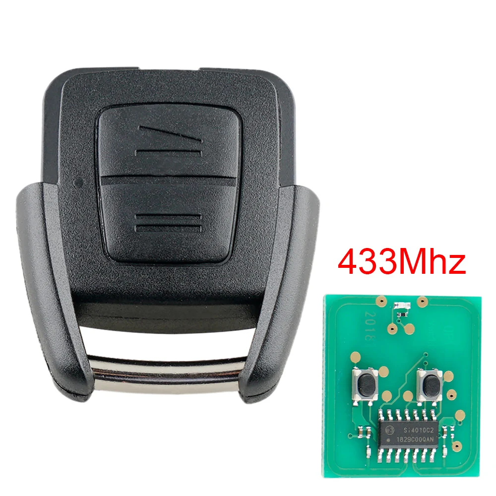 Remote Car Key Replacement 433Mhz 2 Buttons Remote Car key with ID40 Chip Fit for Vauxhall Opel Astra Zafira Frontera Vectra
Remote Car Key Replacement 433Mhz 2 Buttons Remote Car key with ID40 Chip Fit for Vauxhall Opel Astra Zafira Frontera Vectra