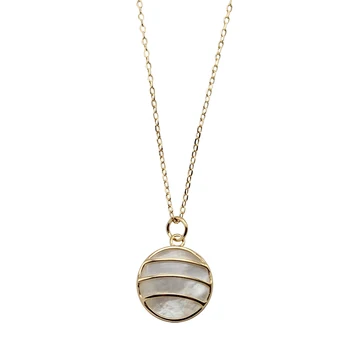 Pearl Pendant Necklace Fashion Romantic Round Flawless Wedding Engagement Jewelry Elegant Lady Pendant Chain 
Pearl Pendant Necklace Fashion Romantic Round Flawless Wedding Engagement Jewelry Elegant Lady Pendant Chain