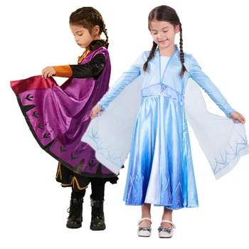 2020 New Dress For Girls Costumes ice snow 2 Anna Princess Set Christmas Cosplay Elsa Birthday Party Sky Blue Princess Dress
2020 New Dress For Girls Costumes ice snow 2 Anna Princess Set Christmas Cosplay Elsa Birthday Party Sky Blue Princess Dress