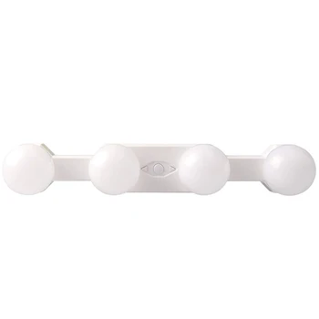 Portable Makeup Lights Cordless Rechargeable Professional LED Vanity Mirror Light with 4 LED Bulbs Brightness Color Temperature
Portable Makeup Lights Cordless Rechargeable Professional LED Vanity Mirror Light with 4 LED Bulbs Brightness Color Temperature