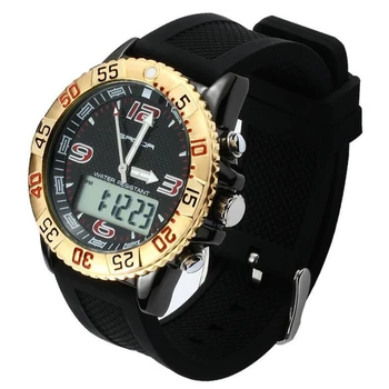 Three Table Man Double Display Outdoors Waterproof Motion Wrist Watch Mountaineering Waterproof Electronic Watch Schoolboy More
Three Table Man Double Display Outdoors Waterproof Motion Wrist Watch Mountaineering Waterproof Electronic Watch Schoolboy More