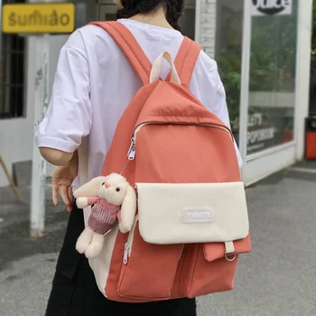 DCIMOR New Multi-pocket waterproof nylon Women Backpack Contrast color Travel backpacks School bag for senior students Mochilas
DCIMOR New Multi-pocket waterproof nylon Women Backpack Contrast color Travel backpacks School bag for senior students Mochilas