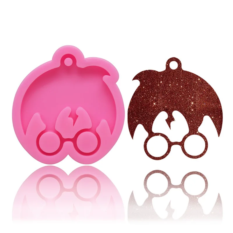 DIY Silicone Mirror Epoxy Magic Boy Keychain Pendant Mold Used To Make Keychain Pendant Materials Jewelry Silicone Mold
DIY Silicone Mirror Epoxy Magic Boy Keychain Pendant Mold Used To Make Keychain Pendant Materials Jewelry Silicone Mold