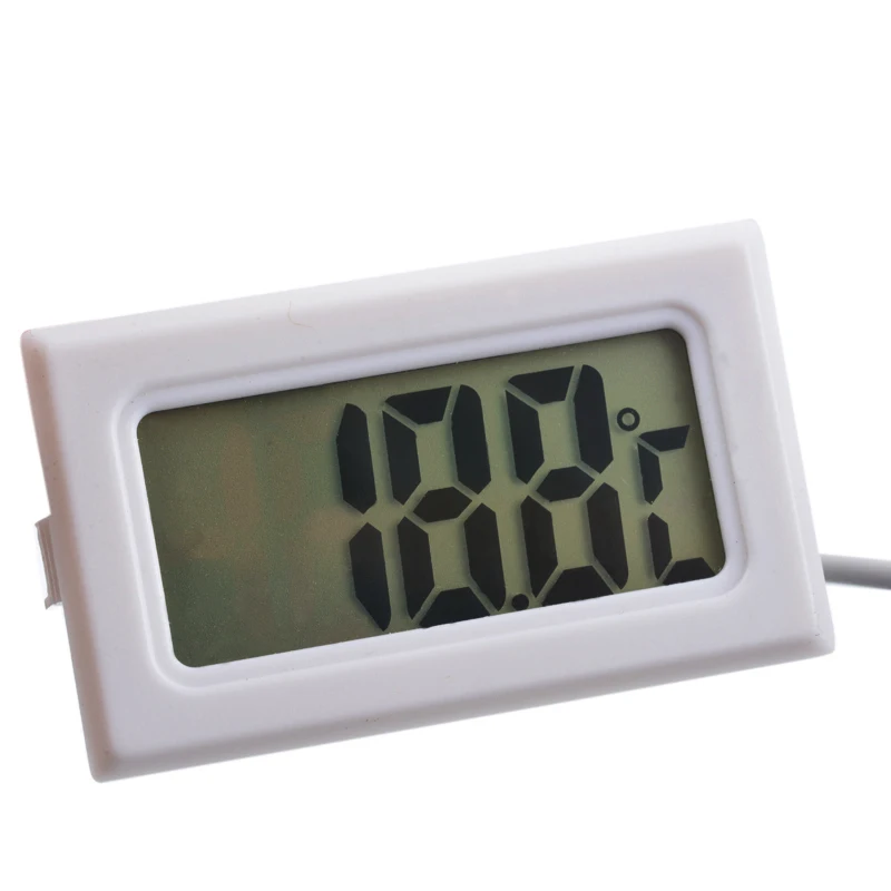 Фото 1 LCD Digital Thermometer Waterproof Freezer Aquarium Humidity Meters 2 Seconds 1/2/3/5m Weather Station | Инструменты