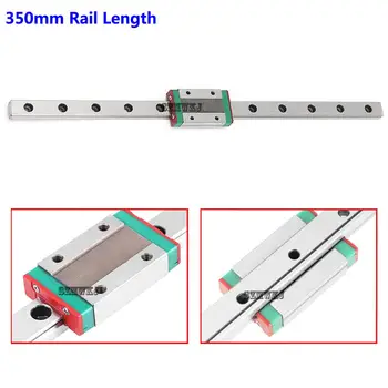 HighQ 350mm Miniature CNC Linear Rail Sliding Motion Mini Slide Rail Linear Guide W/ MGN12H Sliding Block for CNC 3D Printer DIY
HighQ 350mm Miniature CNC Linear Rail Sliding Motion Mini Slide Rail Linear Guide W/ MGN12H Sliding Block for CNC 3D Printer DIY