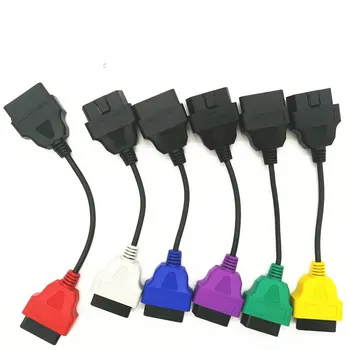 6 Color Auto OBD2 Connector Diagnostic Adapter Cable for ECU Scan and Multiecuscan 6 Colors Cables Car Parts
6 Color Auto OBD2 Connector Diagnostic Adapter Cable for ECU Scan and Multiecuscan 6 Colors Cables Car Parts