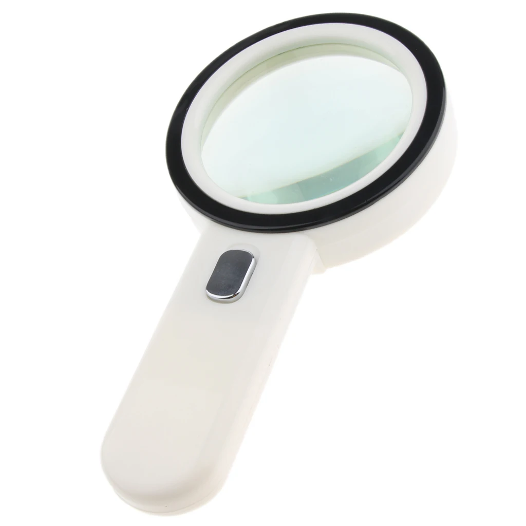 8X 85mm Magnifying Glass Eye Magnifier Jewelry Loupe Watch Microscope with 12 LED Light Wide Application
8X 85mm Magnifying Glass Eye Magnifier Jewelry Loupe Watch Microscope with 12 LED Light Wide Application